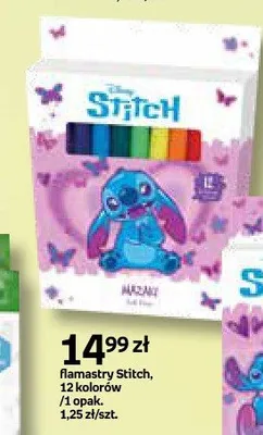 Flamastry Stitch 12 kolorów promocja w Empik