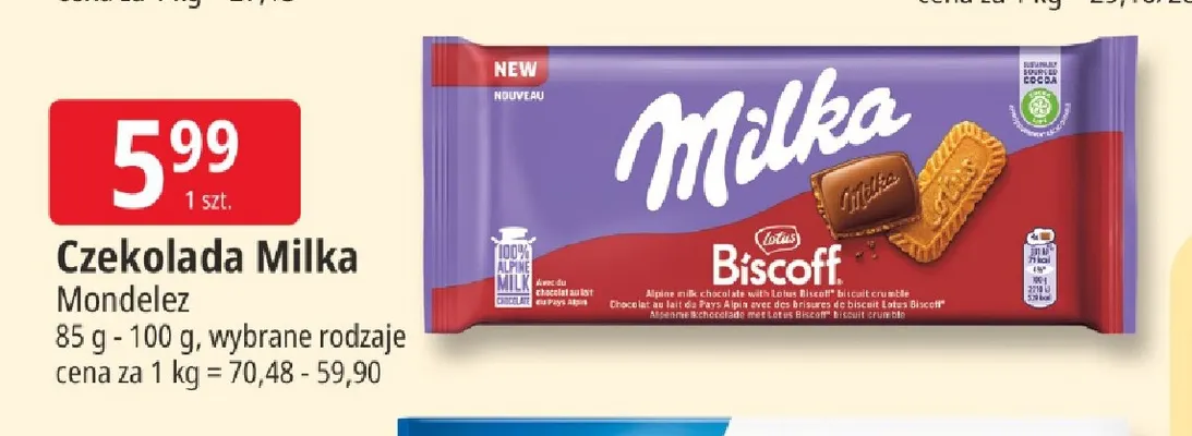 Czekolada Wedel promocja w Leclerc