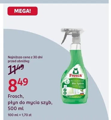 Płyn do mycia szyb promocja w Rossmann