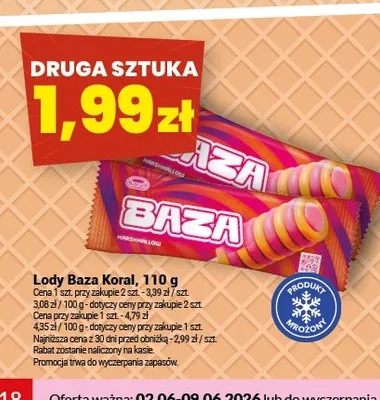Lody Baza Koral promocja w Twój Market
