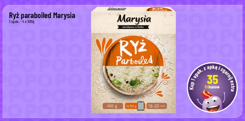 Ryż parboiled Marysia promocja w POLOmarket