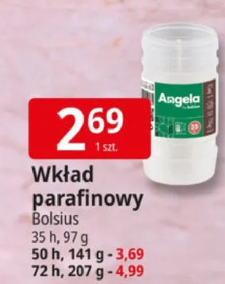 Wkład parafinowy promocja w Leclerc