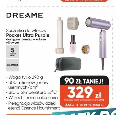 Suszarka do włosów 2000 w promocja w Max Elektro