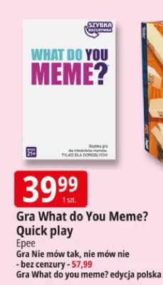 Gra What do You Meme? promocja w Leclerc