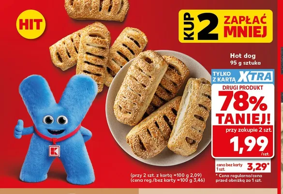 Hot dog promocja w Kaufland