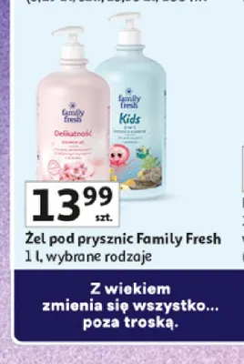 Żel pod prysznic Family Fresh promocja w Auchan