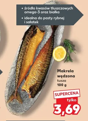 Makrela wędzona tusza promocja w Kaufland