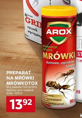 Preparat na mrówki Mrówkotox Arox promocja w Stokrotka