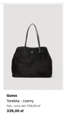 Torebka Guess czarny promocja w Lounge by Zalando