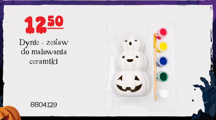 Dynie - zestaw do malowania ceramiki promocja w MR. DIY