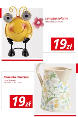 Konewka doniczka promocja w KiK