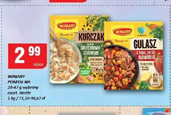 Winiary Pomysł Na Gulasz promocja w Chorten
