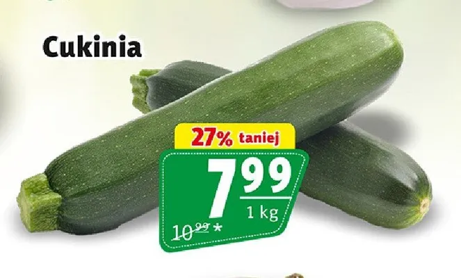 Cukinia promocja w Prim Market