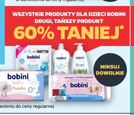 Chusteczki nawilżane Bobini baby Hypoallergenic promocja w Netto