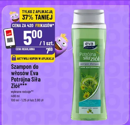 Szampon do włosów Potrójna Siła Ziół promocja w POLOmarket
