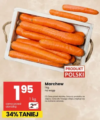 Marchew promocja w Delikatesy Centrum