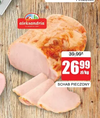 Schab pieczony Aleksandria promocja w Bingo