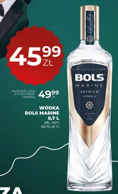 Wódka Bols Marine promocja w Duży Ben