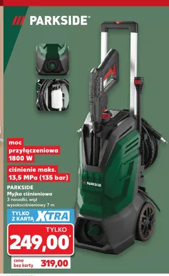 Myjka ciśnieniowa Parkside promocja w Kaufland