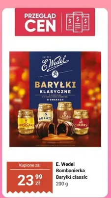 Bombonierka Baryłki classic promocja w Dino