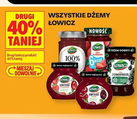 Dżemy Łowicz promocja w Biedronka
