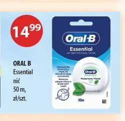 Nić dentystyczna Essential Oral-B promocja w Drogerie Laboo