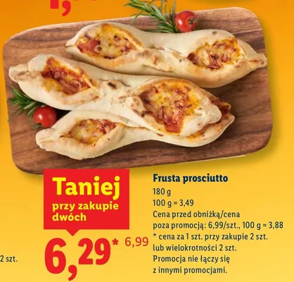 Frusta prosciutto promocja w Lidl