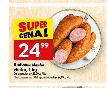 Kiełbasa podwawelska ekstra Nove promocja w Twój Market