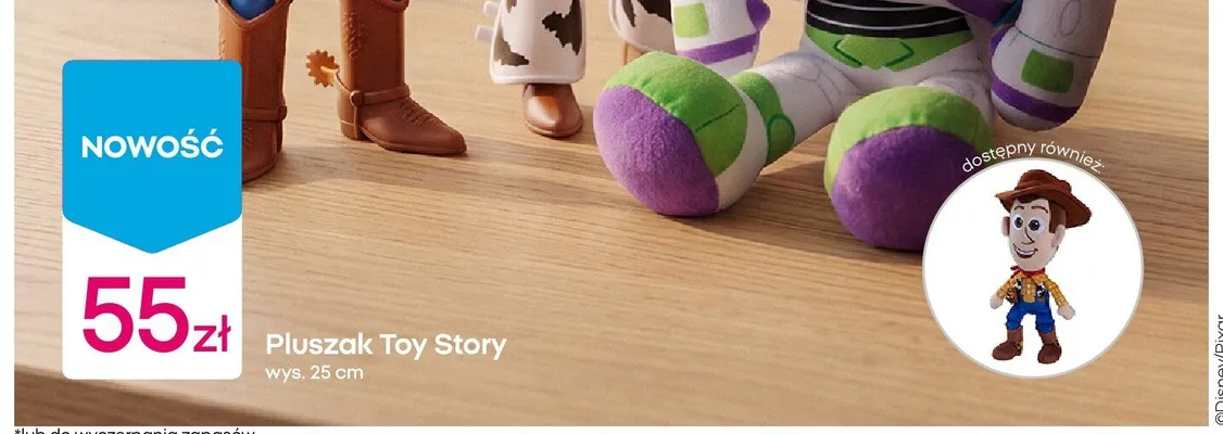Pluszak Toy Story Chudy wys. 25 cm promocja w Pepco