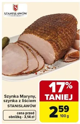 Szynka maryny, szynka z indyka STANISŁAWÓW promocja w Carrefour