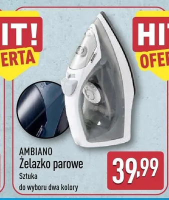 Żelazko parowe Ambiano promocja w Aldi