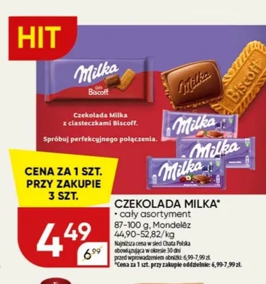 Czekolada Milka promocja w Chata Polska