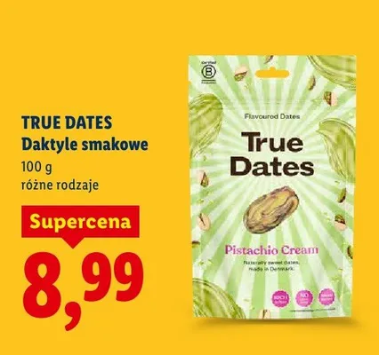 Daktyle smakowe, różne rodzaje promocja w Lidl