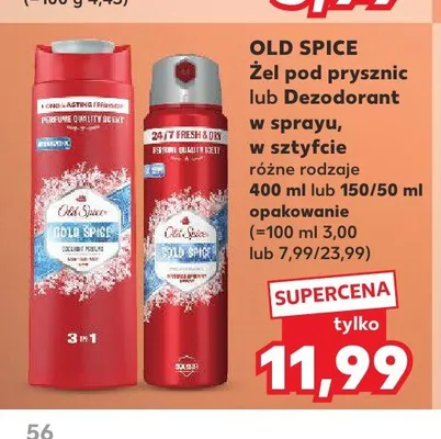 Żel pod prysznic Old Spice Wolfthorn promocja w Kaufland