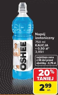 Napój izotoniczny promocja w Carrefour