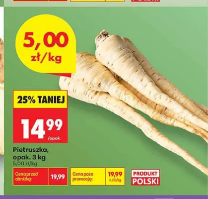 Pietruszka promocja w Biedronka