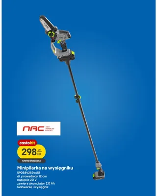 Minipilarka na wysięgniku Nac promocja w Castorama