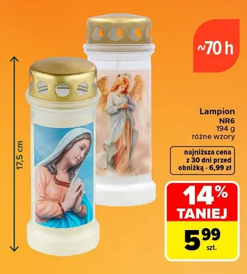 Lampion NR6 promocja w Carrefour