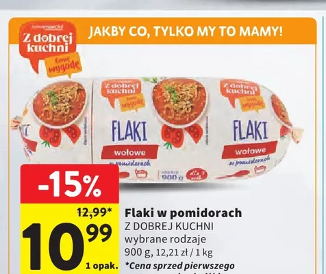 Flaki w pomidorach Z Dobrej Kuchni promocja w Intermarche