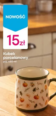 Kubek porcelanowy promocja w Pepco