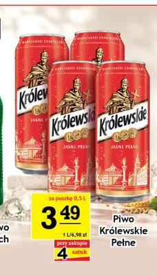 Piwo Królewskie promocja w Gram Market