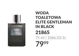 Woda toaletowa Elite Gentleman in Black promocja w AVON