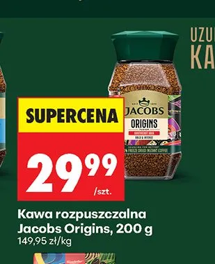 Kawa rozpuszczalna Jacobs Origins promocja w Biedronka