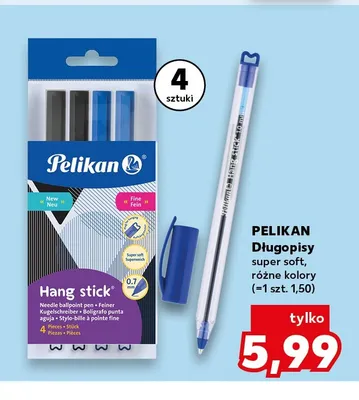 Długopisy Hang stick Pelikan 4-pak promocja w BACK TO SCHOOL