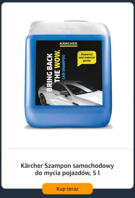 Kärcher szampon samochodowy do mycia pojazdów promocja w Amazon