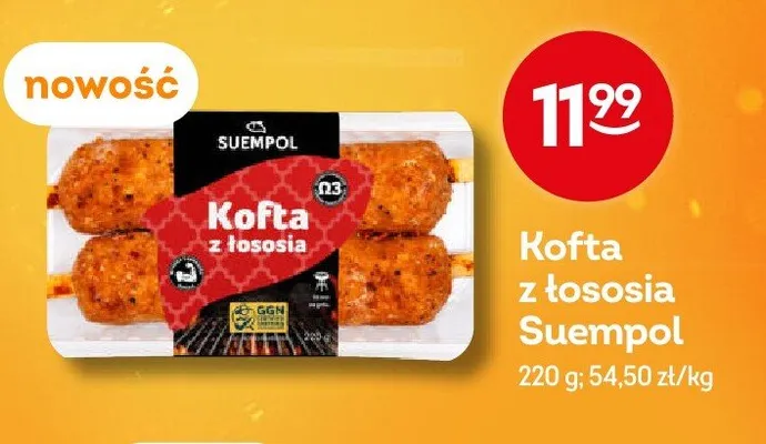 Kofta z łososia Suempol promocja w Żabka