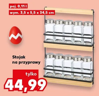 Stojak na przyprawy promocja w Kaufland