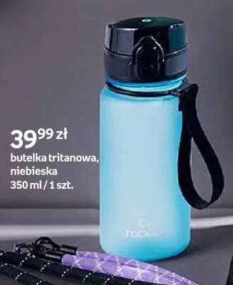 Butelka tritanowa Rockle niebieska promocja w Empik
