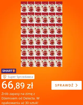 Środek żelujący Dżemix 2:1 Delecta 30-pak promocja w Allegro