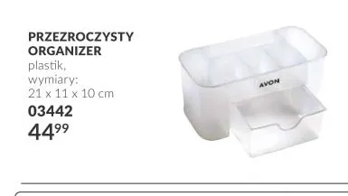 Przezroczysty organizer Avon promocja w AVON